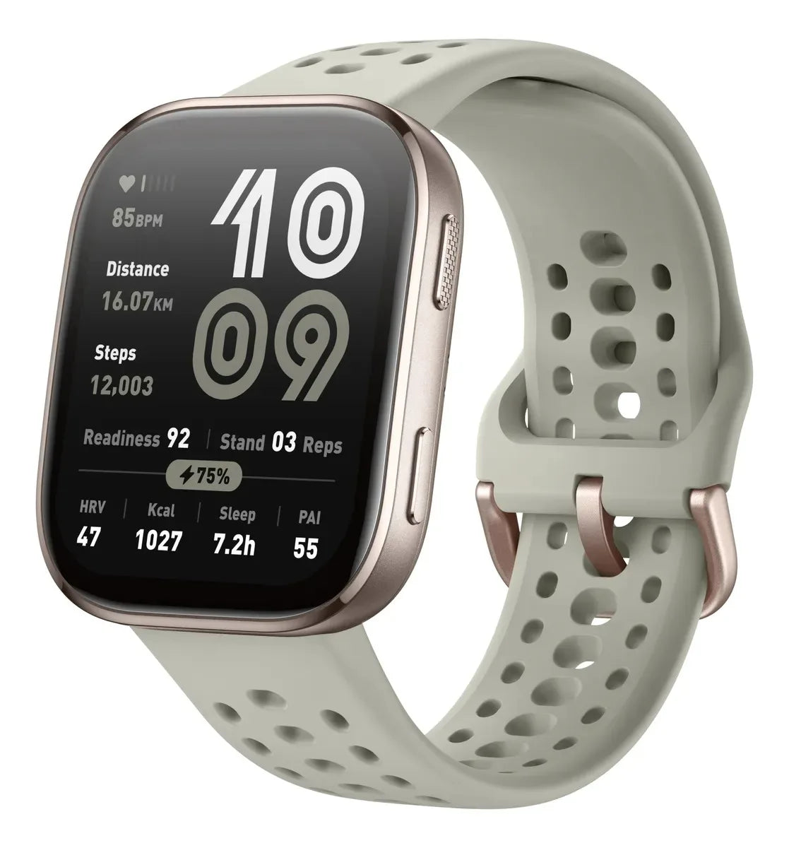 Smartwatch Amazfit Bip 6 1.97 Sports Smart Watch Amoled Screen Super Thin Lightweight Gps 140+ Sports Mode Anti-Fingerprint Waterproof 14 Days Dark Blue, Light Coral, Black