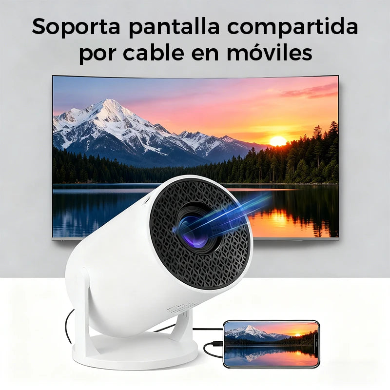 Mini Portable Projector - 180 Adjustable Angle