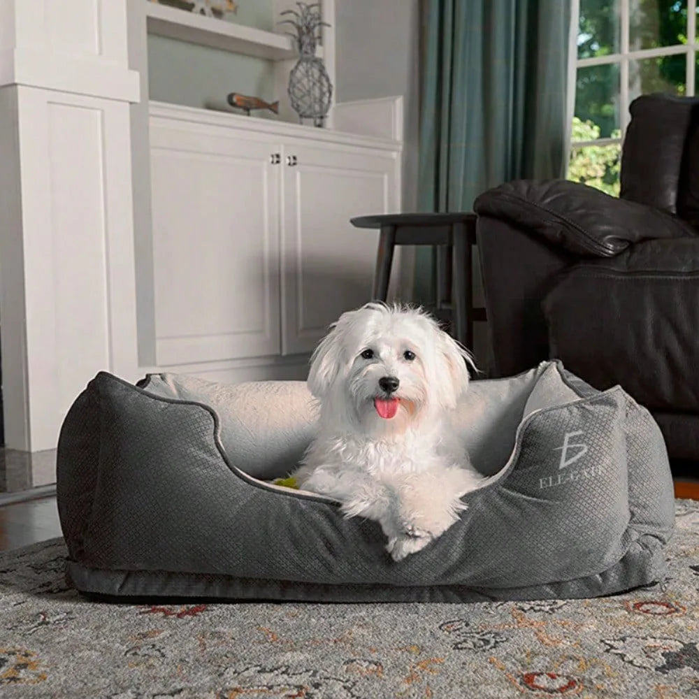 Cama Para Mascota MAS.15.4 base cómoda y duradera fresca e higiénica para Perros y Gatos espacio cómodo y limpio ELE-GATE