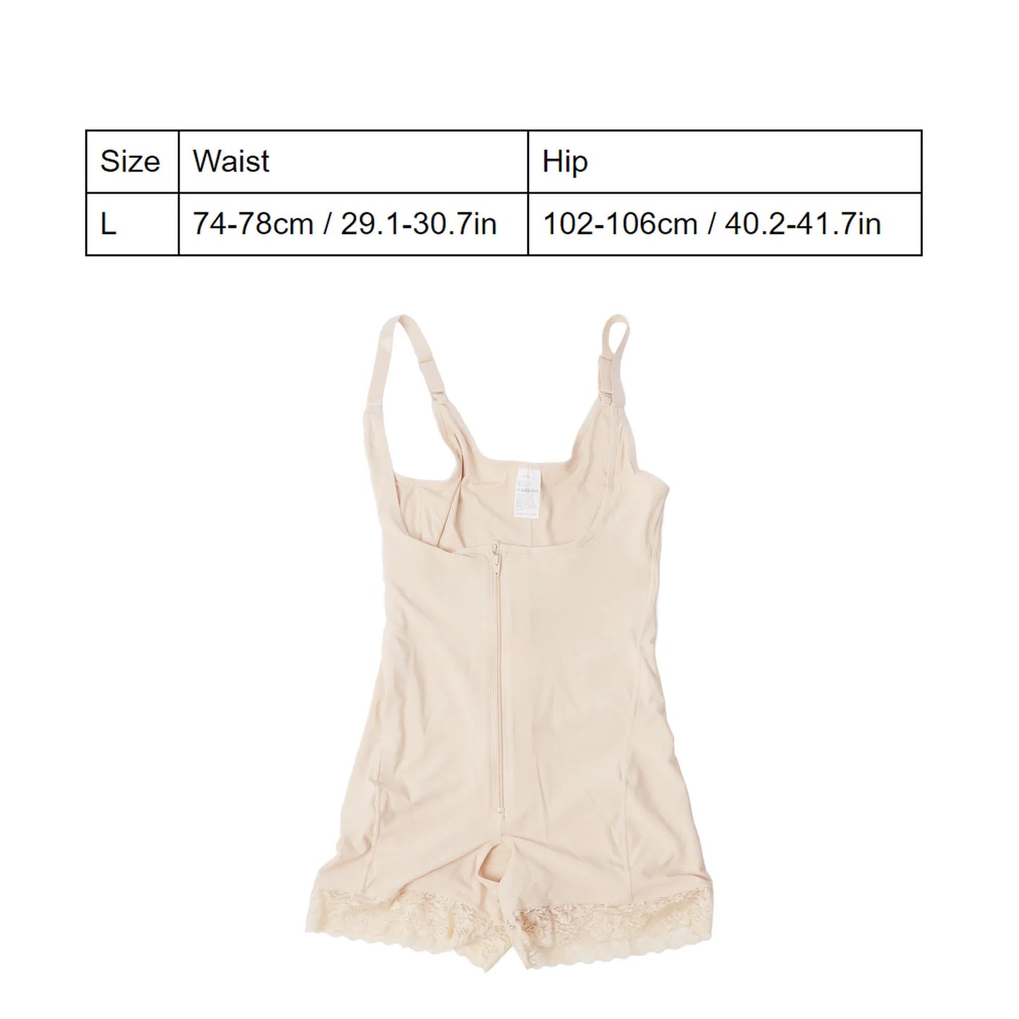 Open Bust Shapewear Women Belly Control Shapewear Lace Hem Open Bust Hip Lift Shaper Buckle Bodysuit