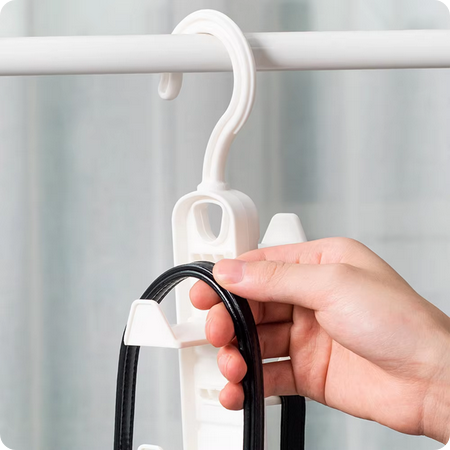Herramienta de Almacenamiento de Bolsas y Estante de Ropa Multifuncional