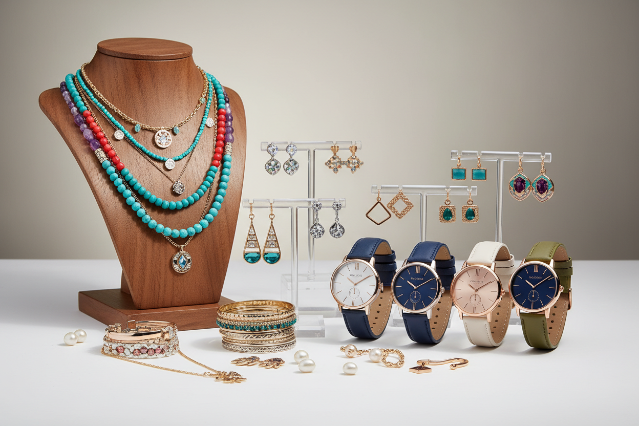 Bisutería y relojes
