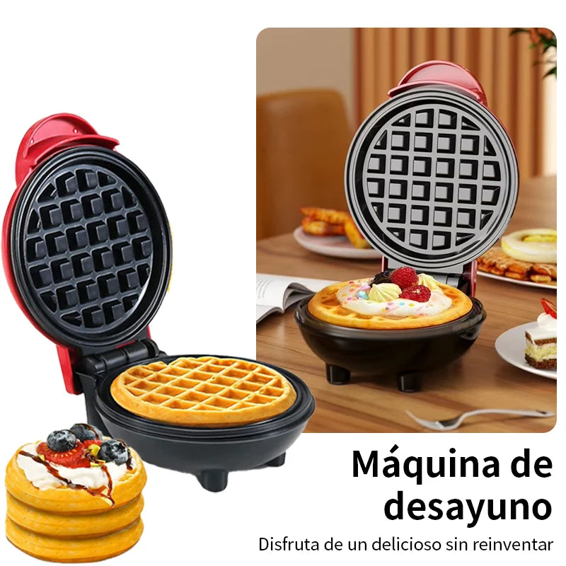 Mini Non-Stick Waffle Maker Homemade Breakfast Maker Make Desserts Bake Waffle Maker Pan