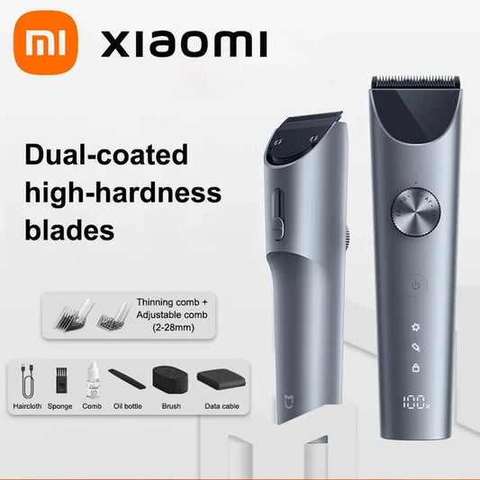 Cortadora de pelo Xiaomi Mijia 2, cortadora de pelo profesional, máquina de corte de barba IPX7, máquina de corte de pelo inalámbrica impermeable, cortadora Mijia 2