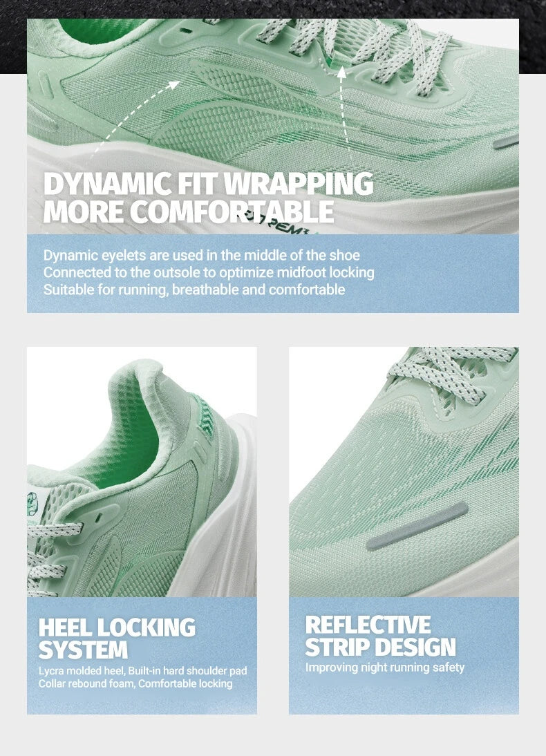 361 grados HALF TIME RUN 2 zapatillas para correr para hombre suave transpirable rebote ligero amortiguador versátil zapatillas de deporte para hombre 672522201