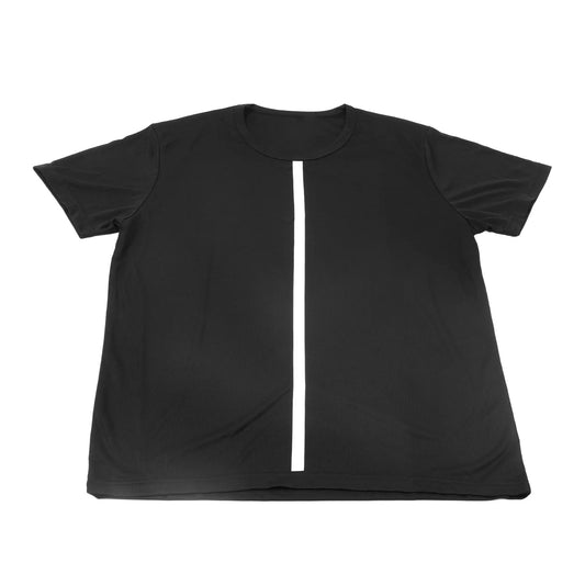 Men Short Sleeve Shirt  Slim Fit T Shirt Stripe Printing Simple Casual  Clothes Men Short Sleeve Sports Shirt