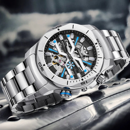 YELANG  V1034 Men's Automatic Watch 44mm Japan Miyota 8N40 Movement T100 Luminous 300M Waterproof Sapphire  Watchfor Men Reloj