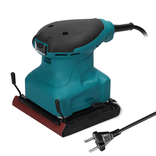 Lijadora orbital de 400W, amoladora de madera, pulidora eléctrica para coche, máquina lijadora multifuncional para encerado de Metal y madera