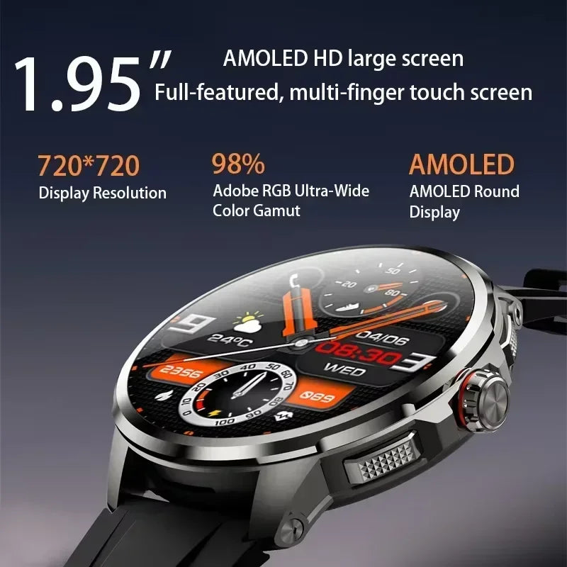 2025 nuevo reloj inteligente H99 5G red Global pantalla de 1,95 pulgadas Google Play Store juego Video soporte GPS WiFi posicionamiento Dual
