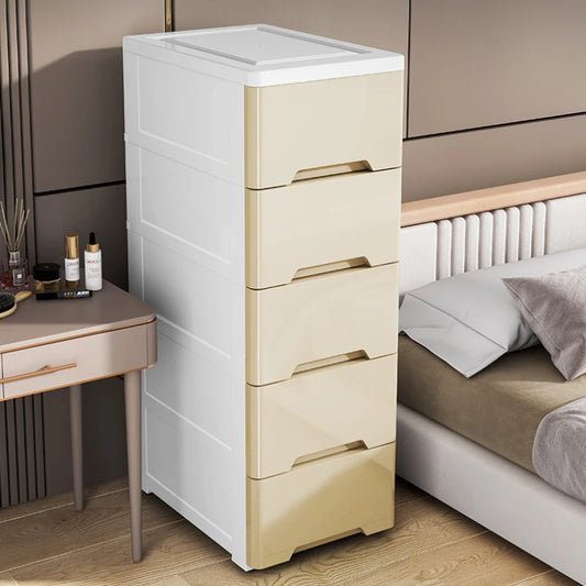 Gabinete de Almacenamiento Múltiple Compacto – Estante Multicapa para Baño y Cocina