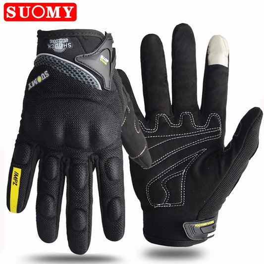 Suomy Guantes de Moto Guantes de Moto pantalla táctil Guantes transpirables Guantes de Moto carreras verano primavera hombres mujeres Luva Moto DH