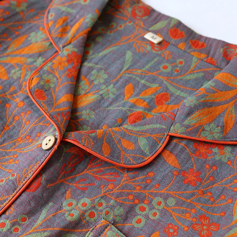 2026 Nuevo Conjunto de Pijama para Mujer – Primavera y Otoño