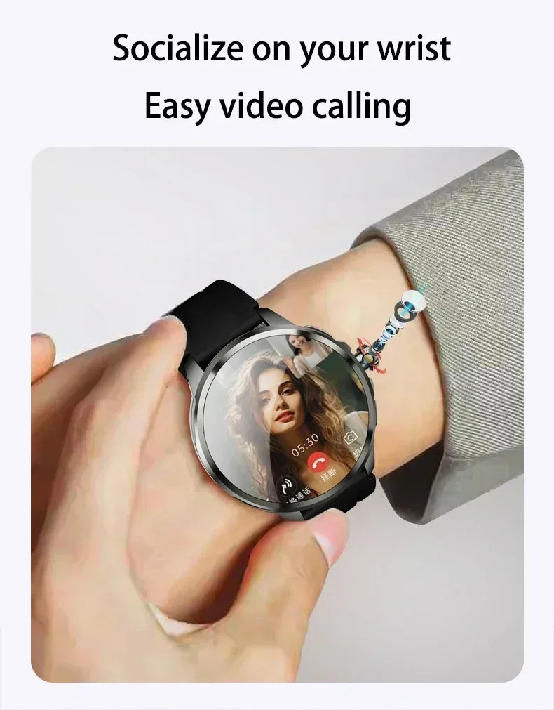 2025 nuevo reloj inteligente H99 5G red Global pantalla de 1,95 pulgadas Google Play Store juego Video soporte GPS WiFi posicionamiento Dual