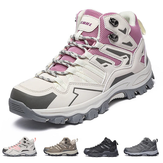 Botas de entrenamiento táctico mejoradas para hombre, zapatos de senderismo antideslizantes de respuesta rápida para acampar al aire libre, zapatos deportivos informales, zapatos de senderismo para mujer