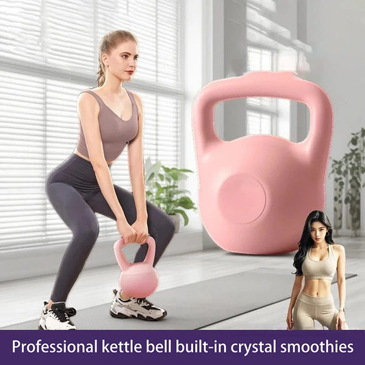 Kettlebell Suave y Ajustable con Agua – Mancuerna Cómoda para Entrenamiento de Fuerza y Fitness en Casa