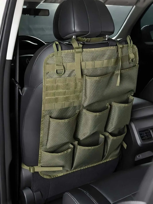 Car Seat Back Organizer, Universal Car Rear Seat Cover, Tool & Accessory Storage Bag
