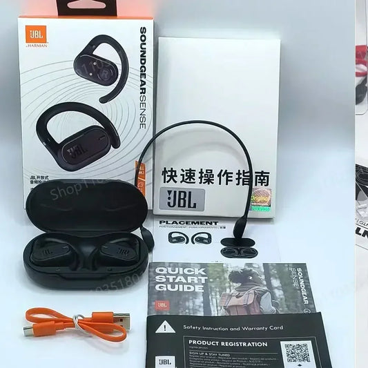 Original JBL Soundgear Sense True inalámbrico auriculares abiertos deportes correr auriculares bajo sonido música auricular versión HK