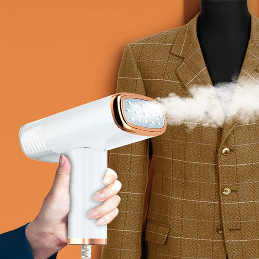 Plancha de vapor portátil para ropa, limpiador a vapor para tela de 1000W, Mini vaporizador plegable para colgar ropa, planchado de 120ml