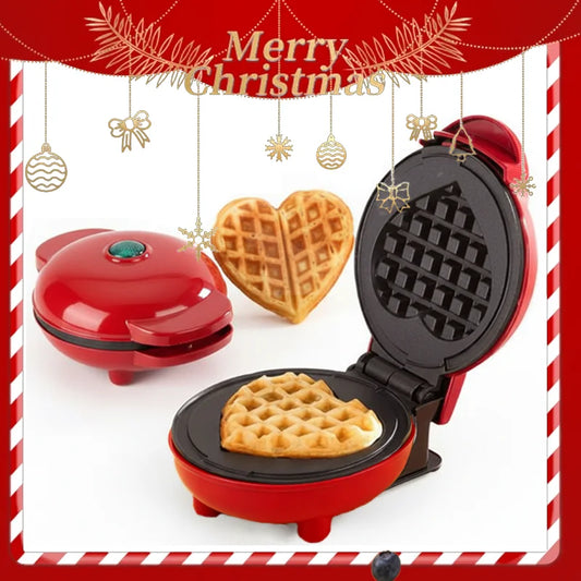 Mini Non-Stick Waffle Maker Homemade Breakfast Maker Make Desserts Bake Waffle Maker Pan