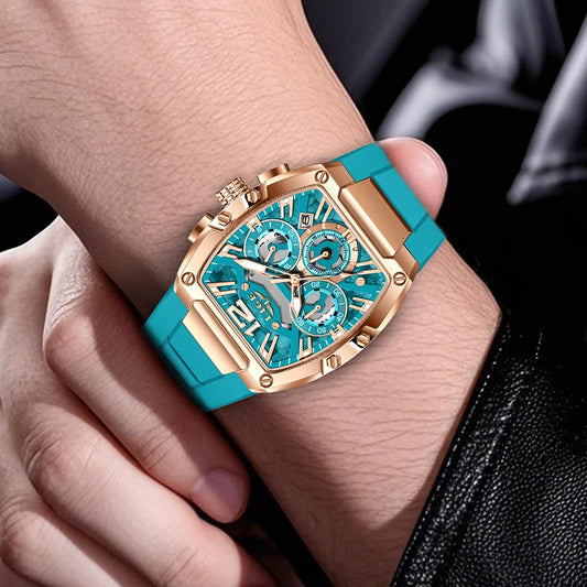 Reloj LIGE Militar de Lujo para Hombre – Deportivo, Casual e Impermeable