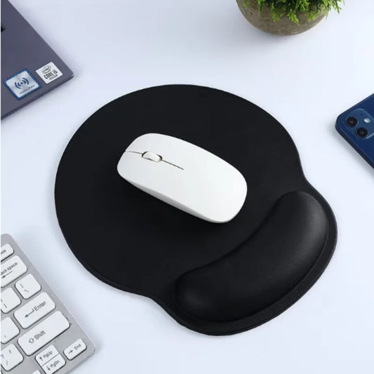 Ergonomic Silicone Mouse Pad with Wrist Support, Comfortable Non-Slip Soft Mouse Pad for Pc and Laptop.
