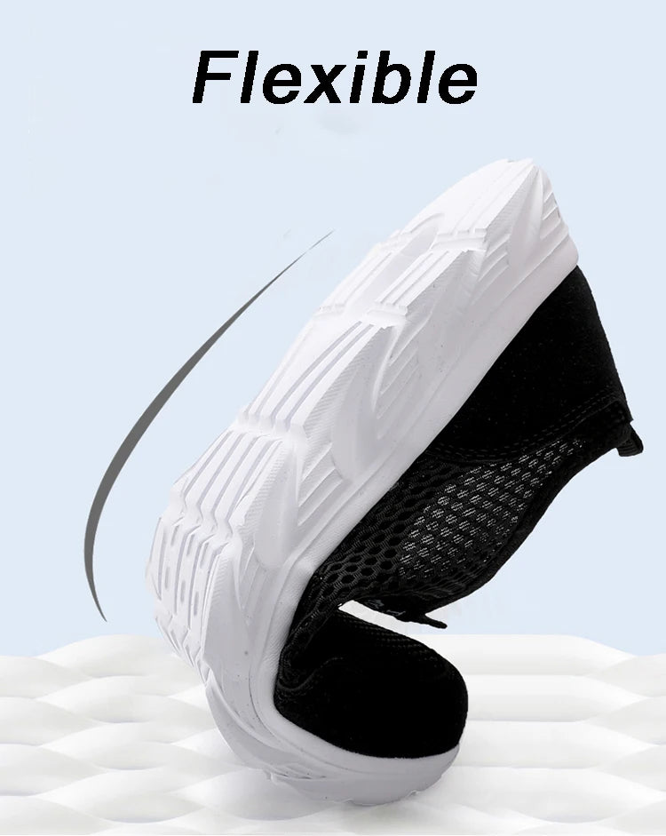 2023 zapatos informales ligeros para hombre, zapatillas informales transpirables sin cordones para hombre, zapatos planos antideslizantes para caminar al aire libre, talla 39-47