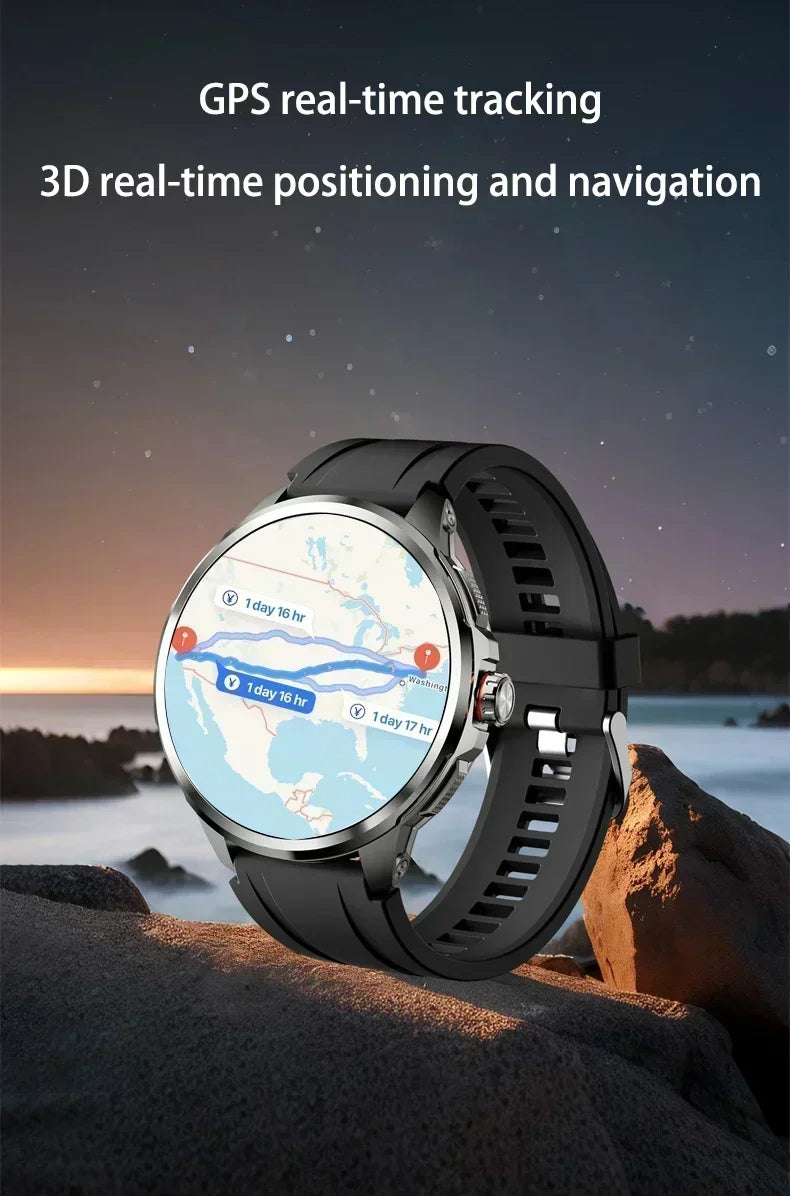 2025 nuevo reloj inteligente H99 5G red Global pantalla de 1,95 pulgadas Google Play Store juego Video soporte GPS WiFi posicionamiento Dual