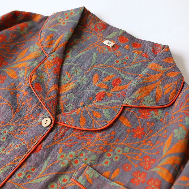 2026 Nuevo Conjunto de Pijama para Mujer – Primavera y Otoño